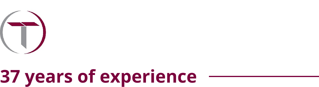 Logo with 37 years of experience